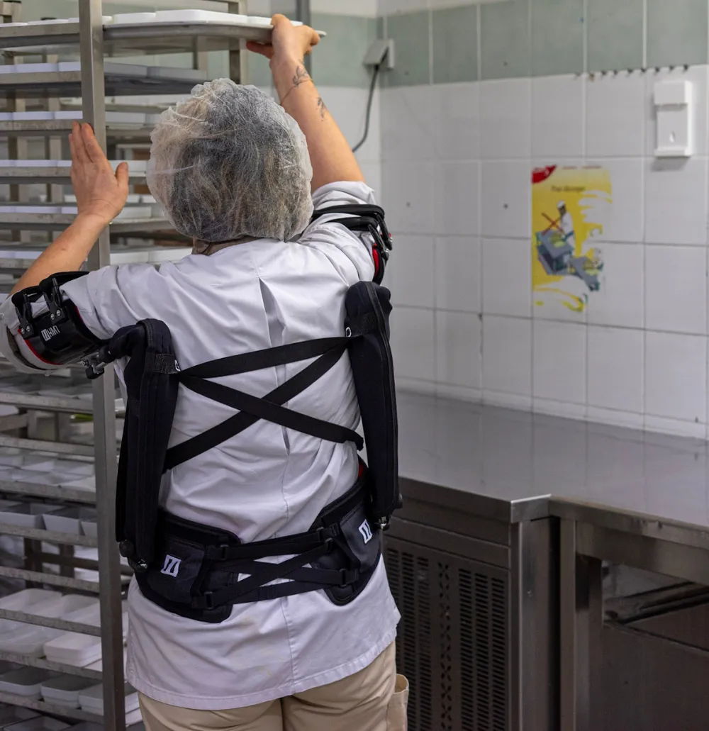 exosquelette pour cuisine et restauration collective