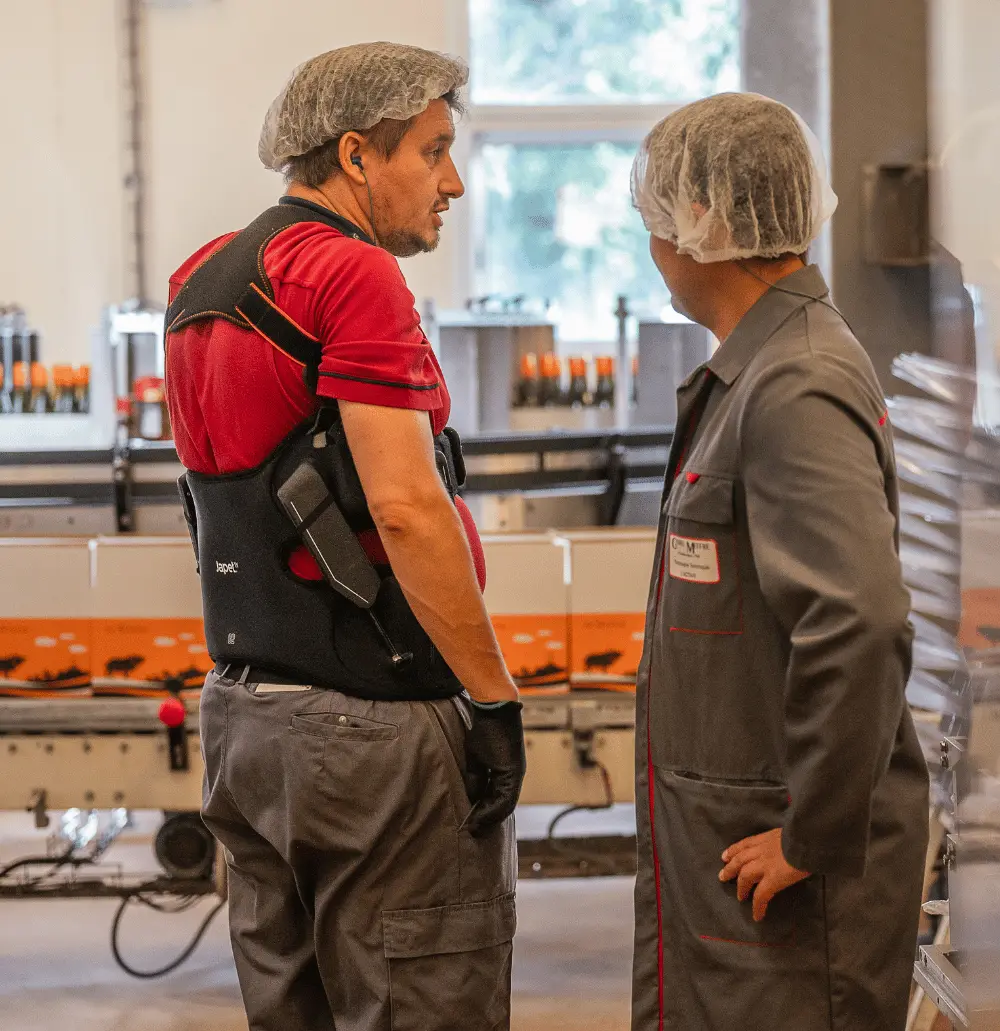 L'exosquelette pour conducteur de ligne