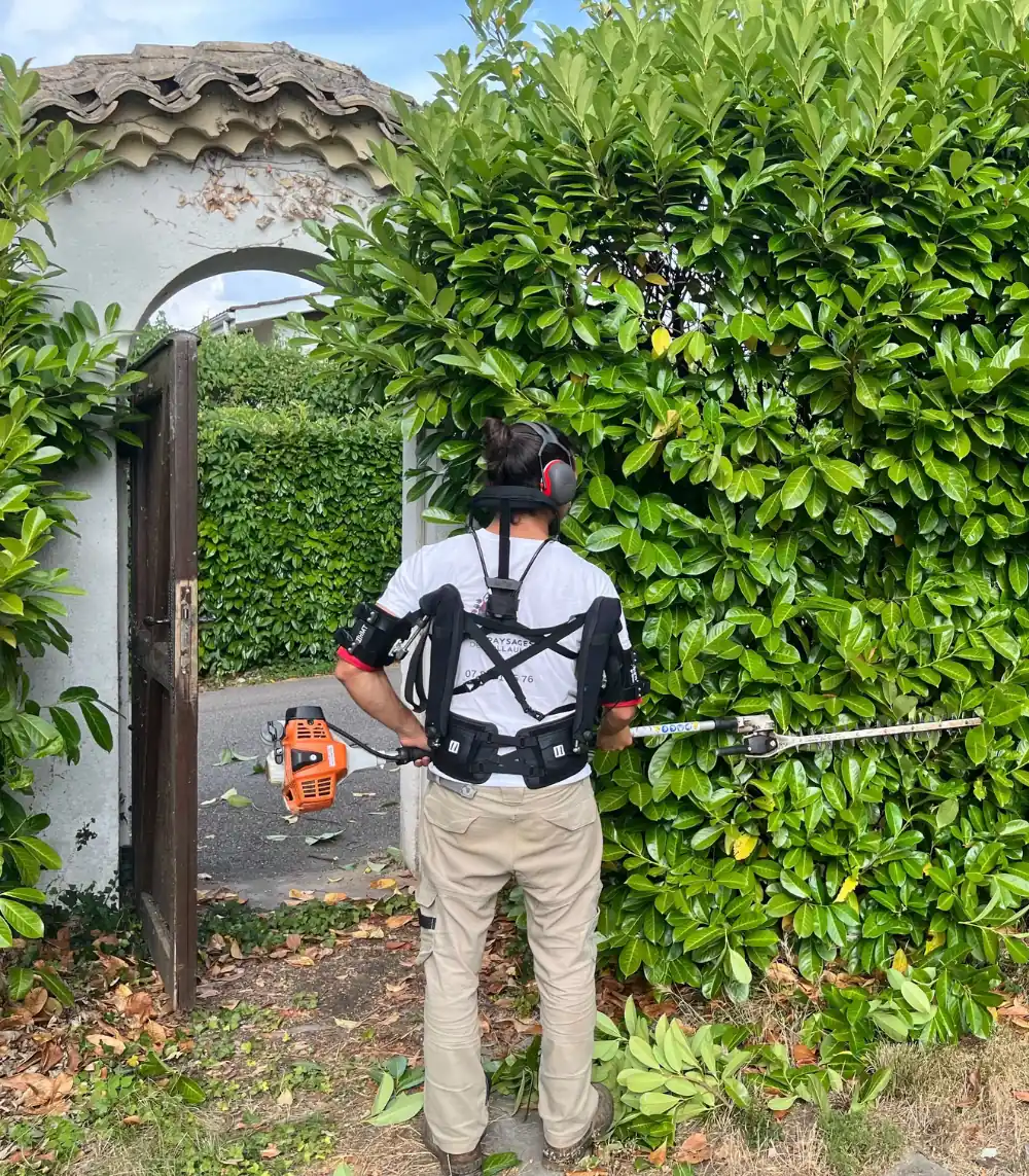 exosquelette paysagiste Guillaume