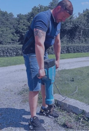 exosquelette Japet.W+ sur maçon