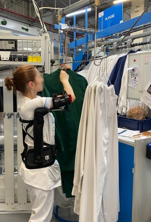 Accrochage des vêtements