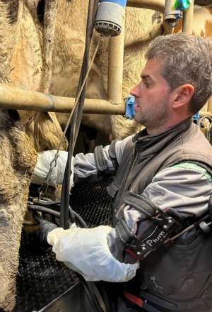 Exosquelette de traite