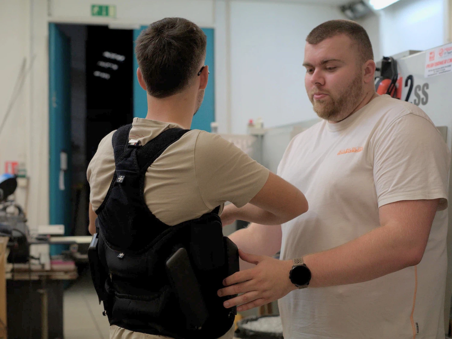 Notre ergonome accompagne l'intégration d'un exosquelette en aéronautique
