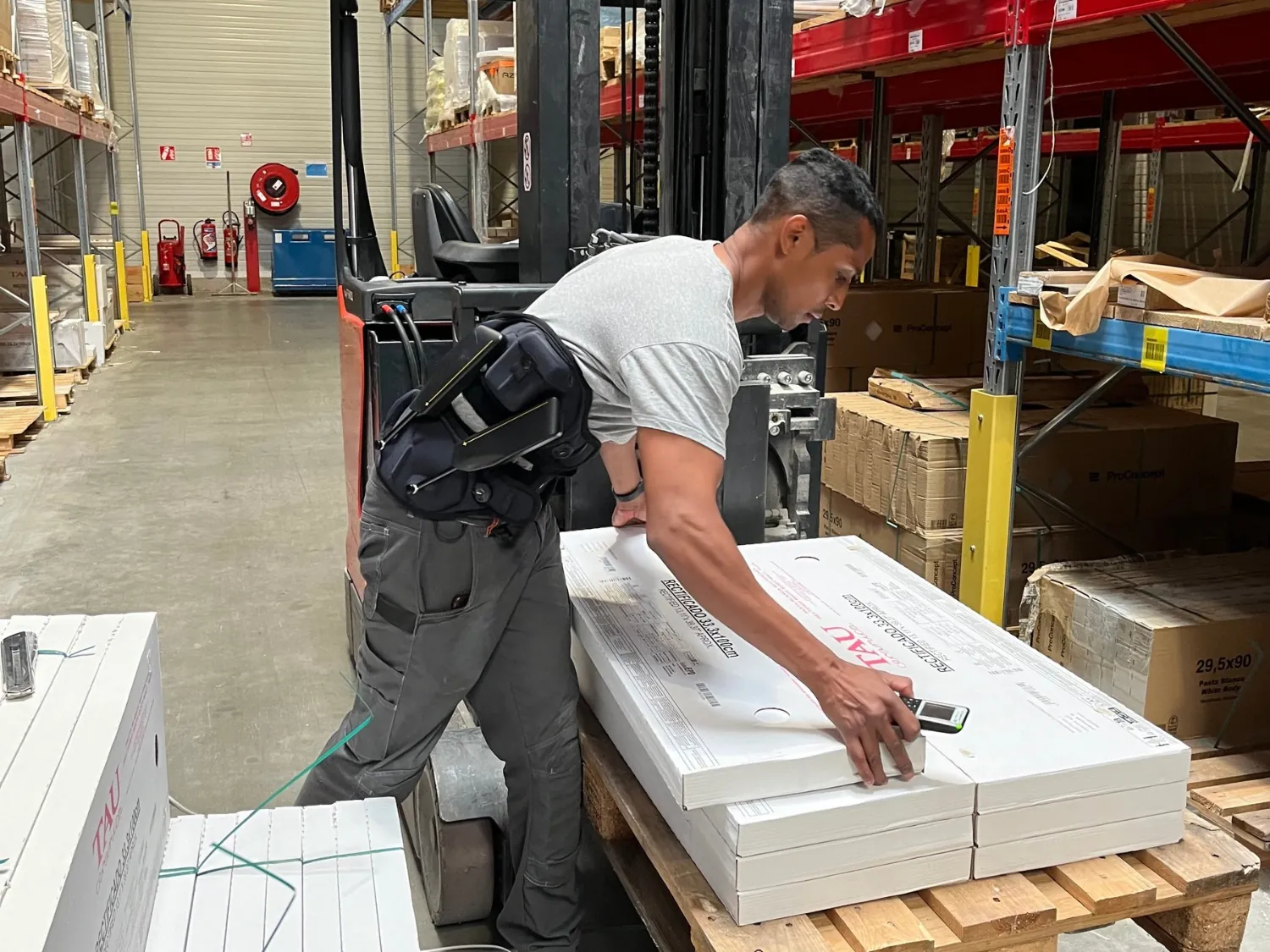 Témoignage d'usage de l'exosquelette pour la préparation de commande