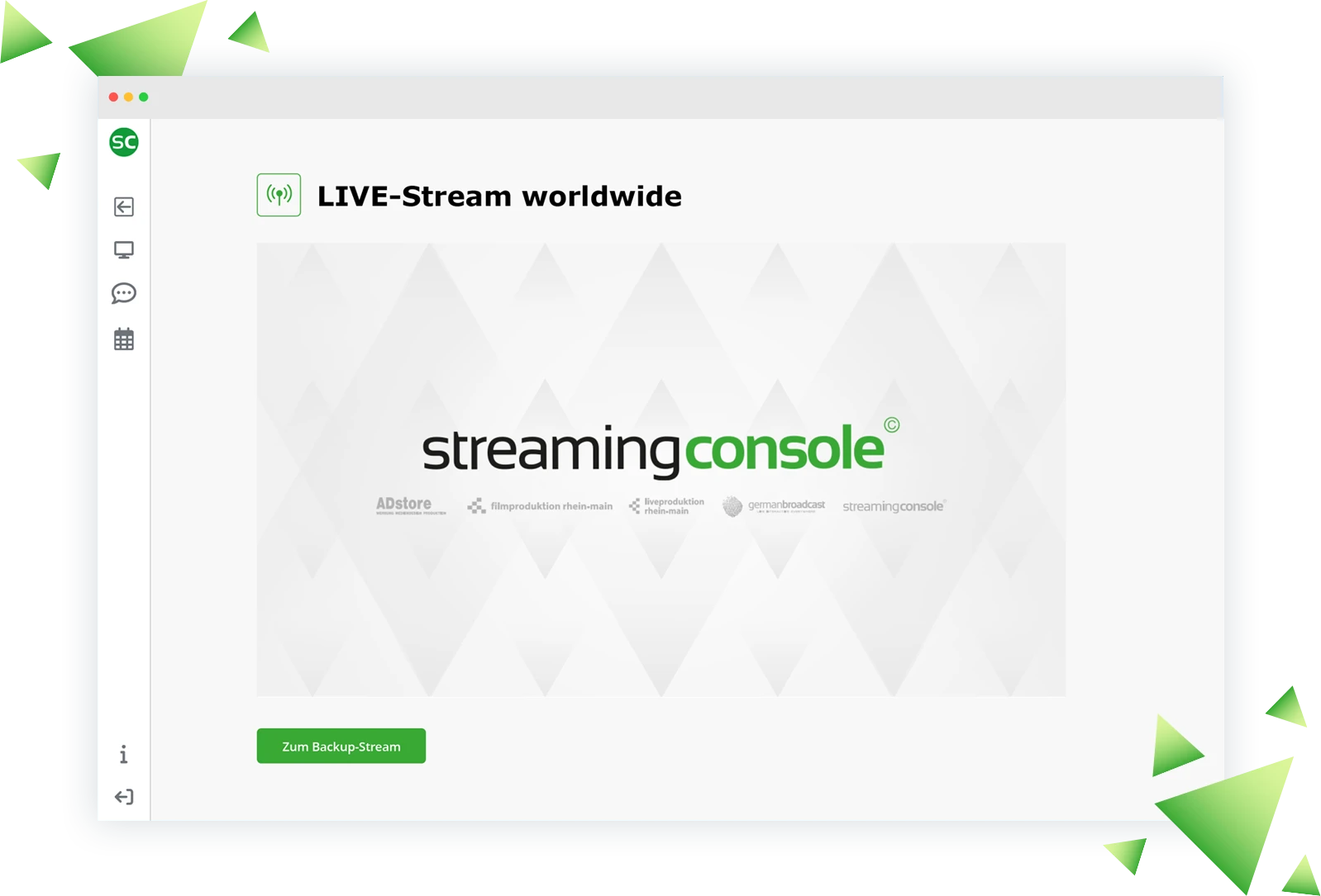 Die professionelle Plattform für Ihren Livestream