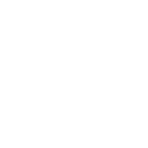 X icon white, transparent background.