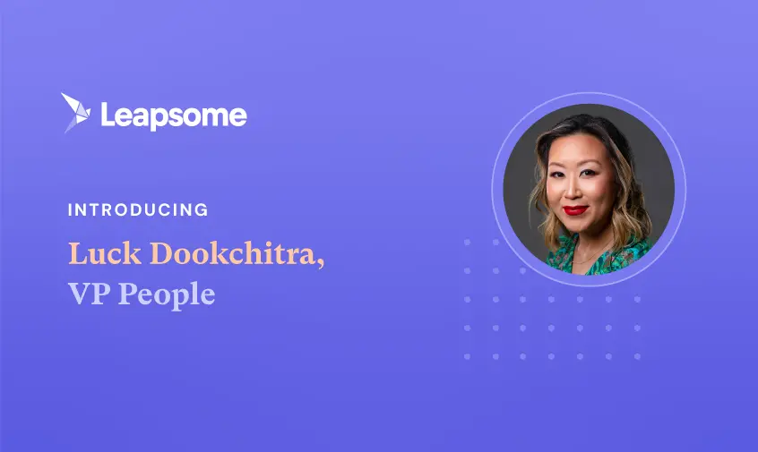Introducing Luck Dookchitra, new Leapsome VP People