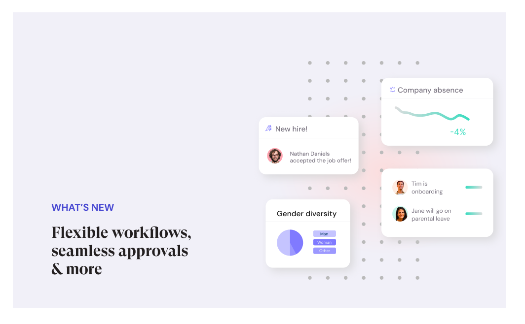 Leapsome’s product updates: flexible workflows & seamless approvals for HR teams