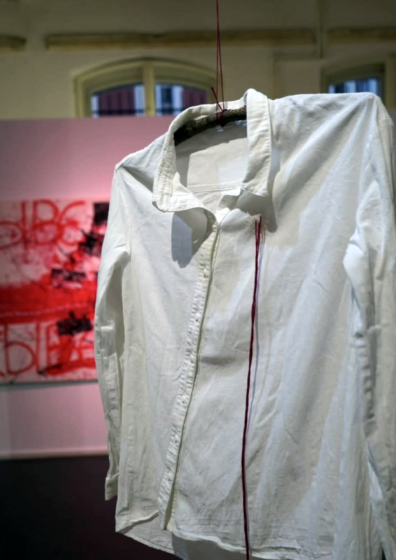 Адкрыццё выставы «Застацца»