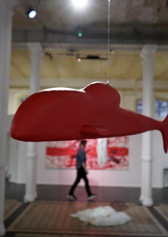 Адкрыццё выставы «Застацца»