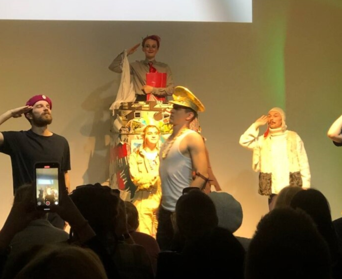 У час спэктаклю