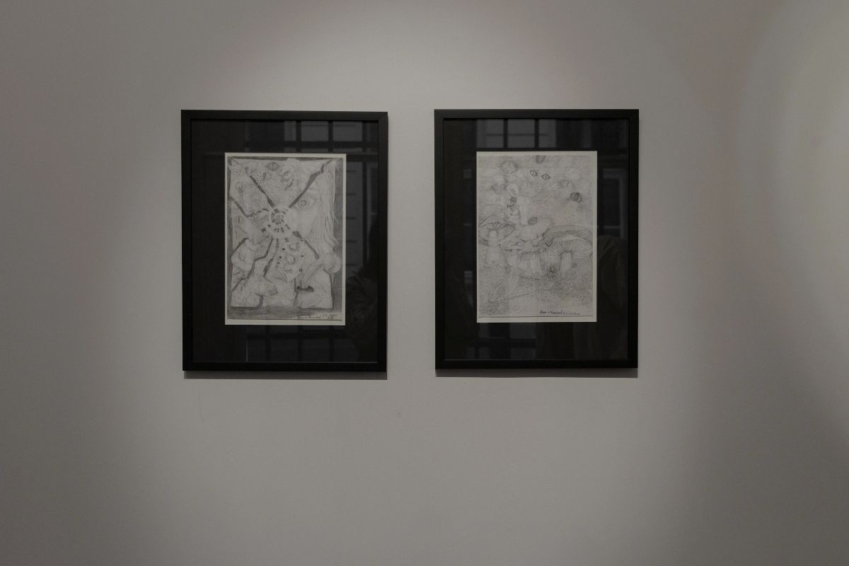 Малюнкі палітвязняў на выставе «Нічога асабліва новага»