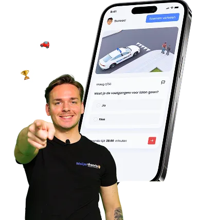 Voorbeeldvraag auto theorie - Meijer Theorie