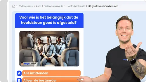 Auto theorie cursus oefenen - Meijer Theorie