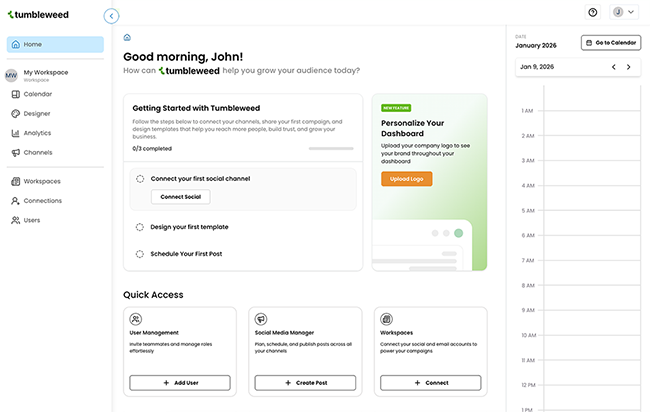 Tumbleweed Dashboard