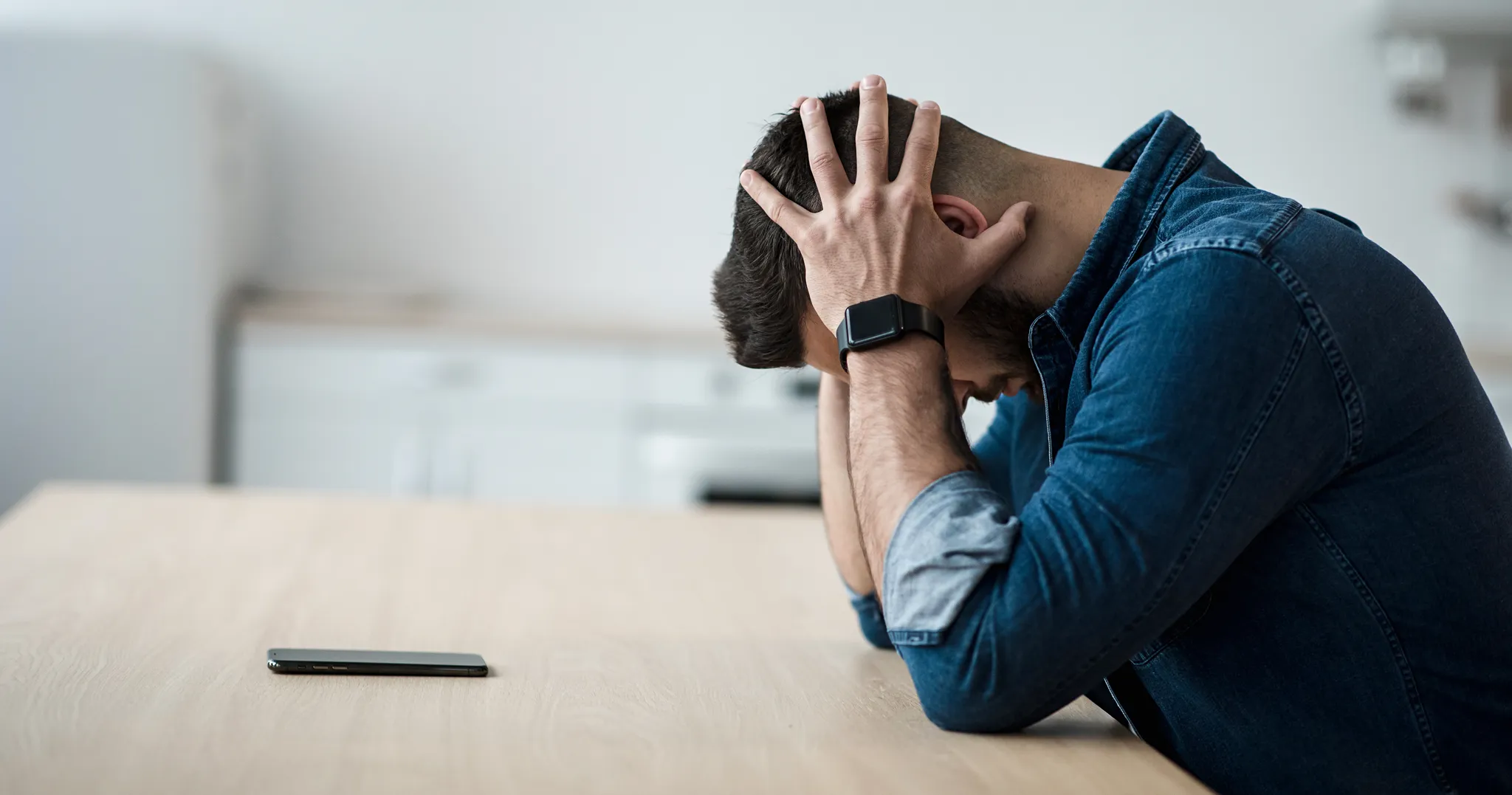 Man with mental health issues