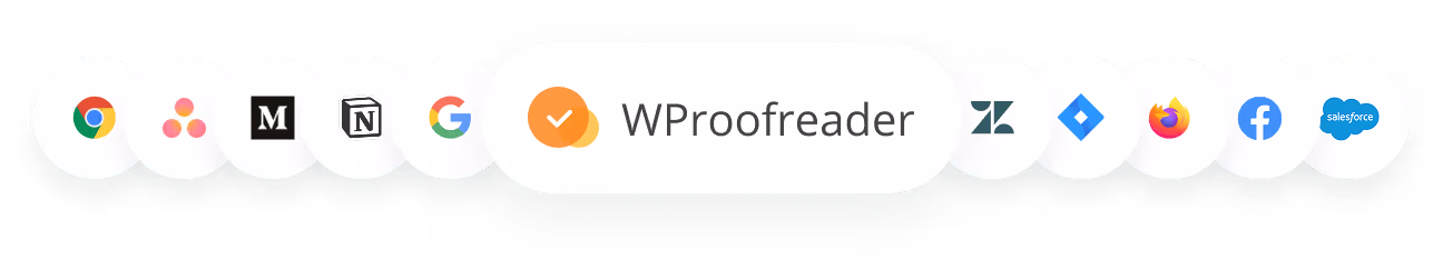 WProofreader integration options