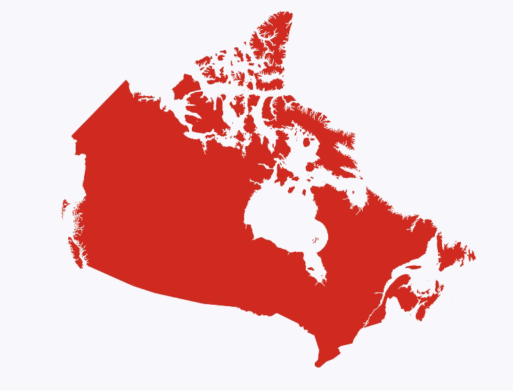 Map of Canada