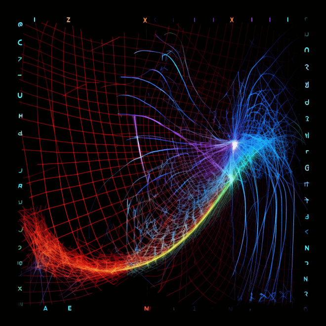 Quantum probability theory as envisioned by Midjourney AI