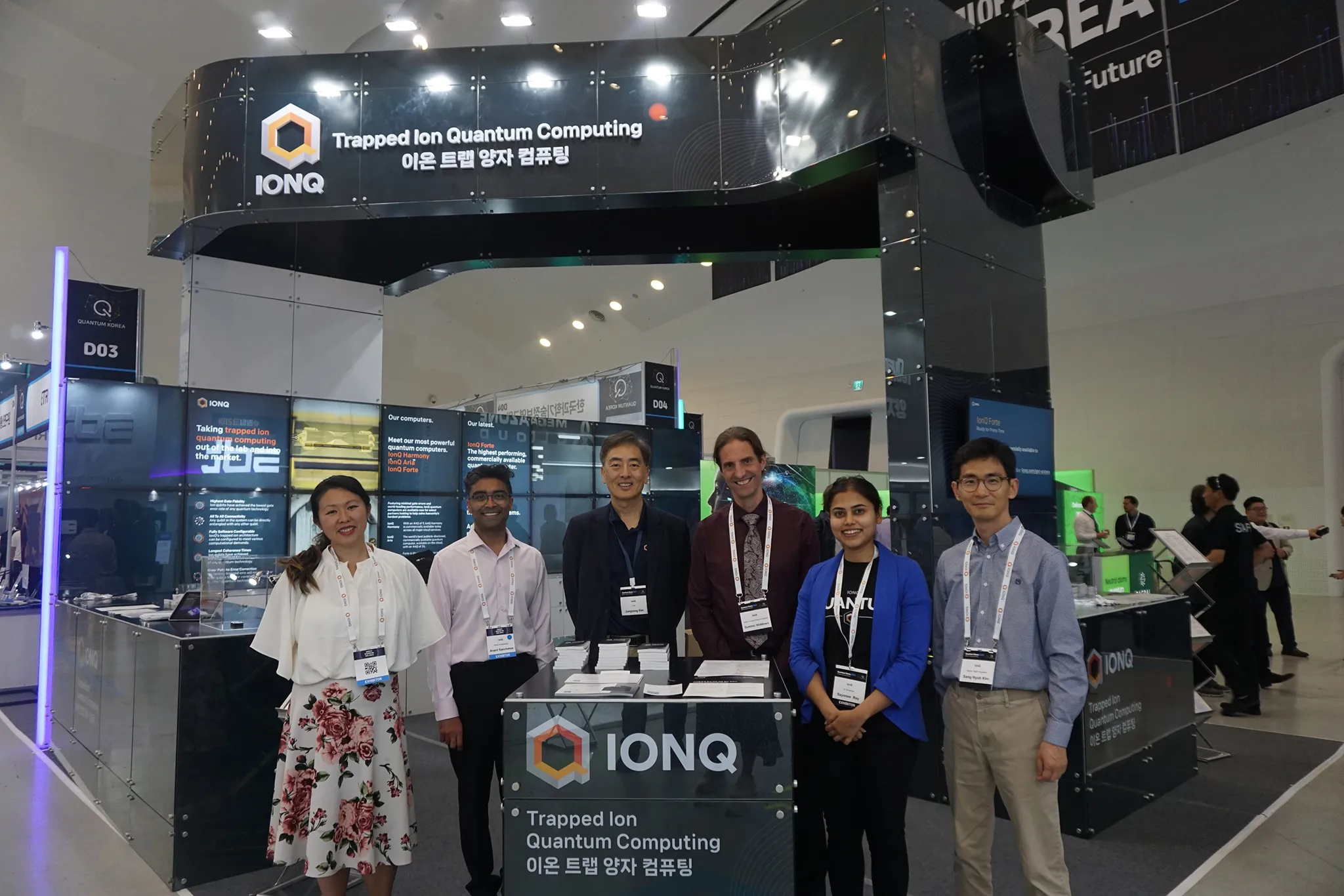 IonQ Team, participating In Quantum Korea 2023