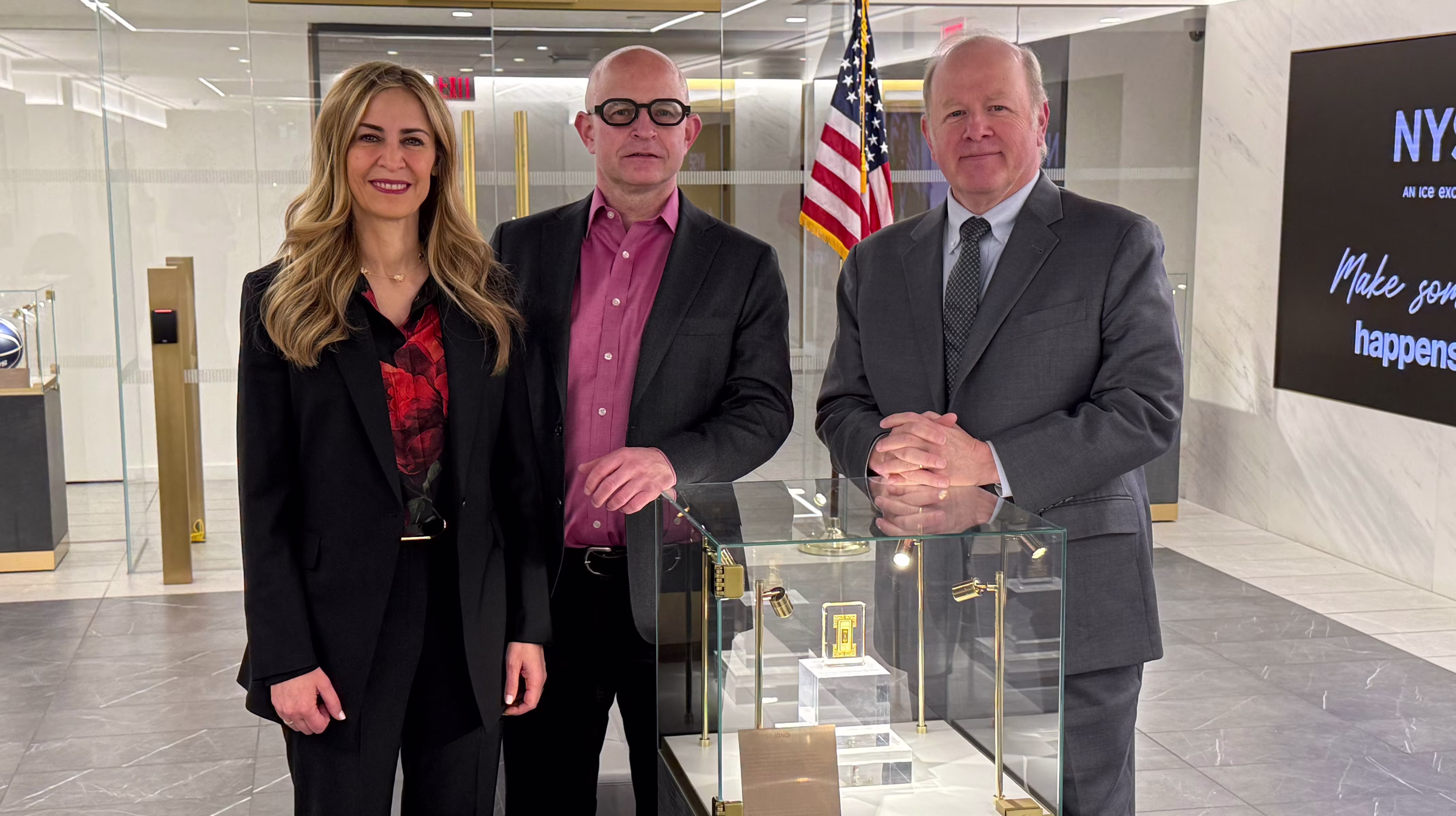 Rima Alameddine (CRO), Thomas Kramer (CFO) and Peter Chapman (President and CEO)