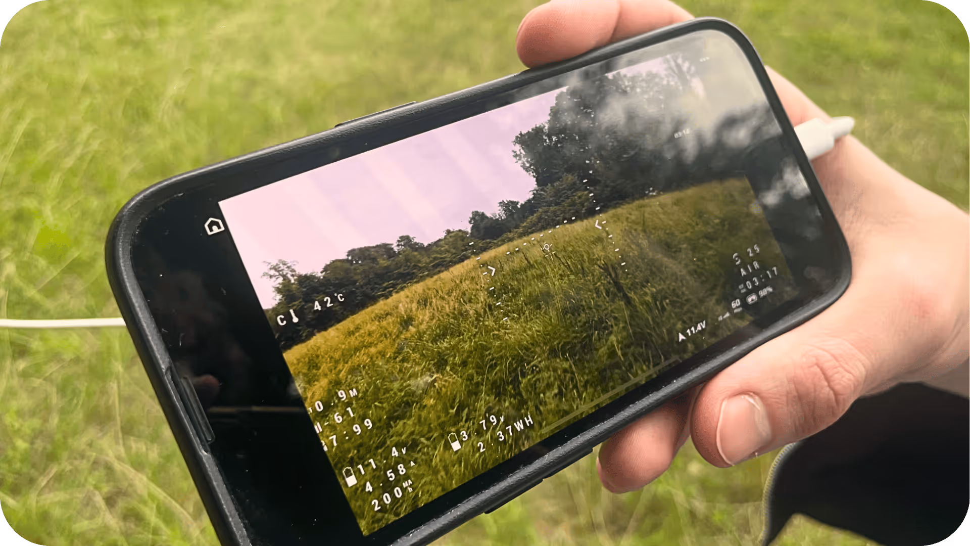 Iphone DJI FLY picture