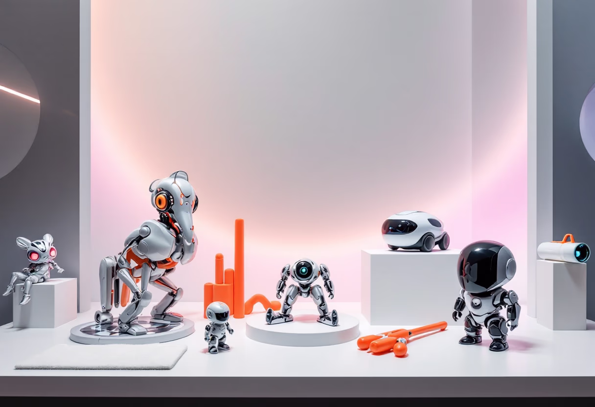 background image - toy-themed display (for a toys & game store)