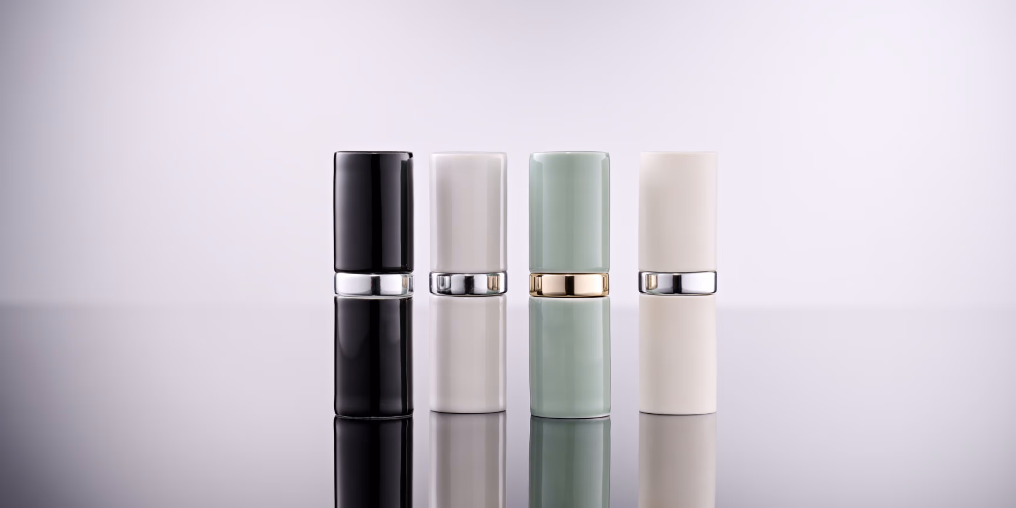 Elegante und nachhaltige Kosmetikverpackung aus Porzellan