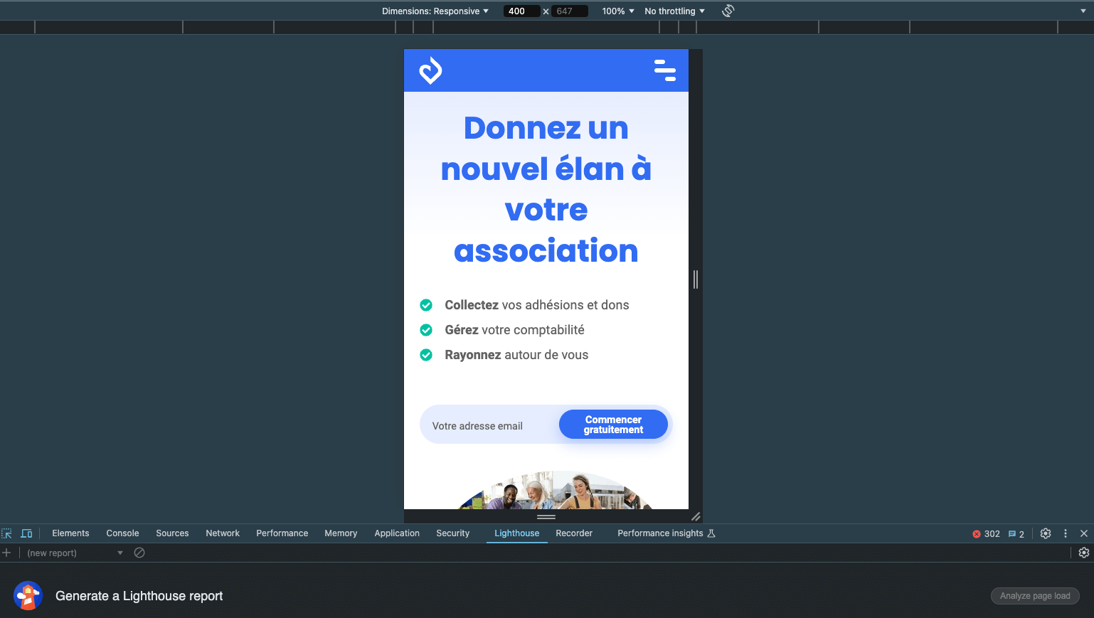assoconnect association responsive