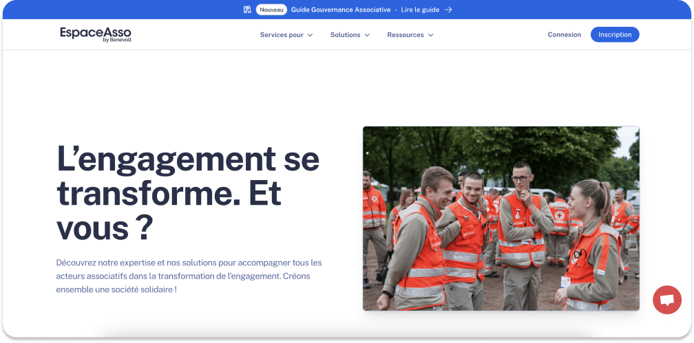 plateforme espace asso benevolt