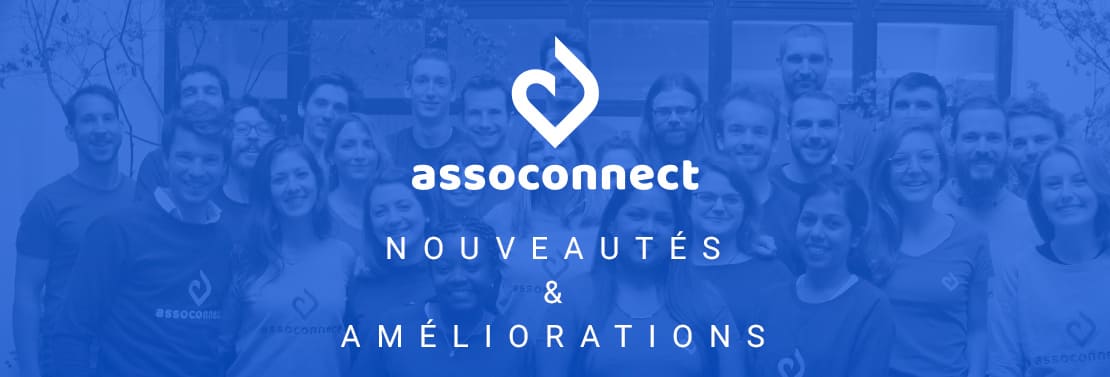 logiciel assoconnect nouveautés