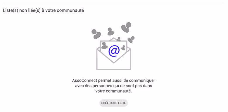 assoconnect association boutique en ligne emailing