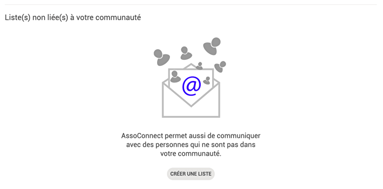 assoconnect association boutique en ligne emailing