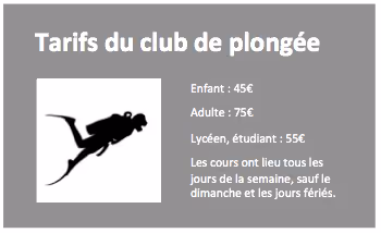 bon exemple de lisibilité d'une affiche