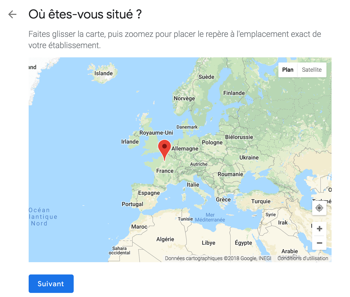 Google Maps association Carte