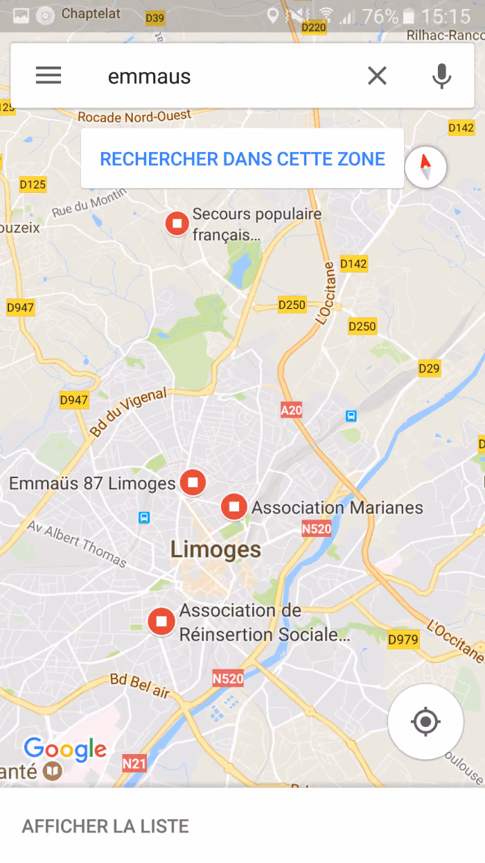 Google Maps Association Avis