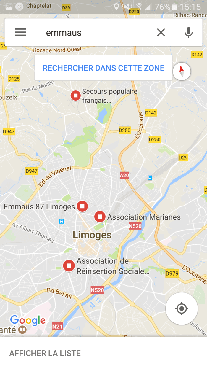 Google Maps Association Avis