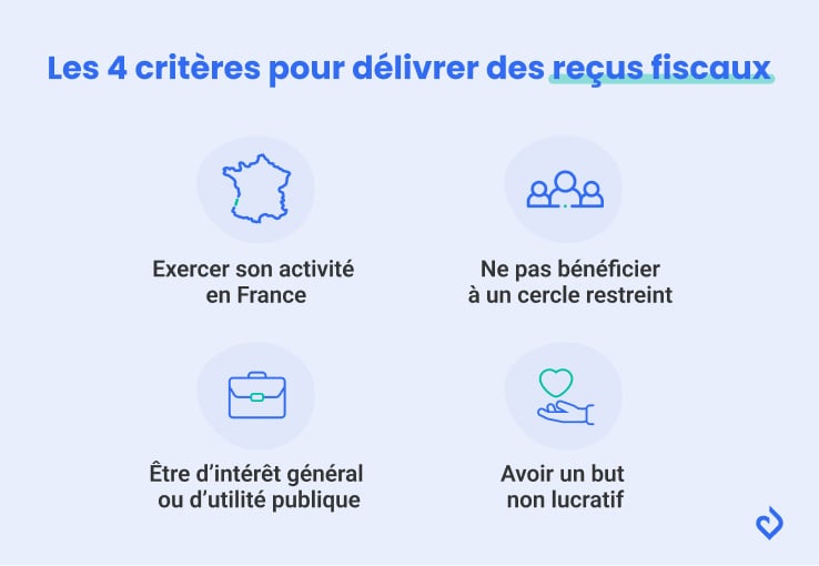 critères reçus fiscaux associations