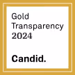 Gold Seal of Transparency awarded by Candid in 2024