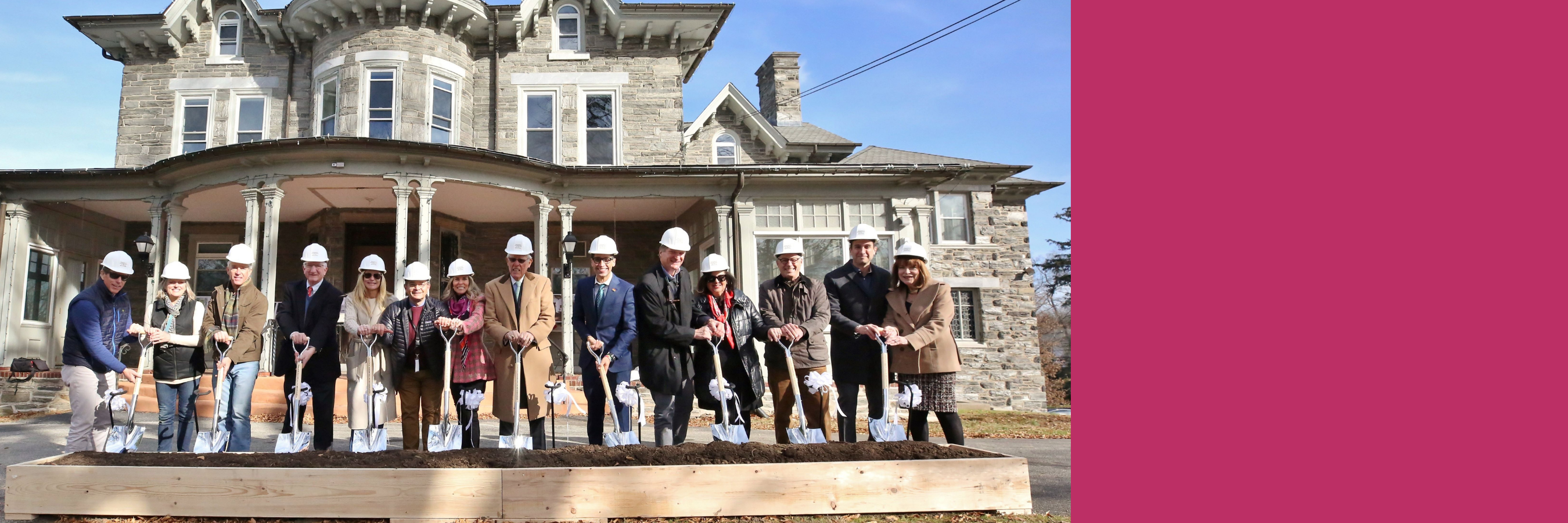 Breaking Ground on the Maguire Hall Project