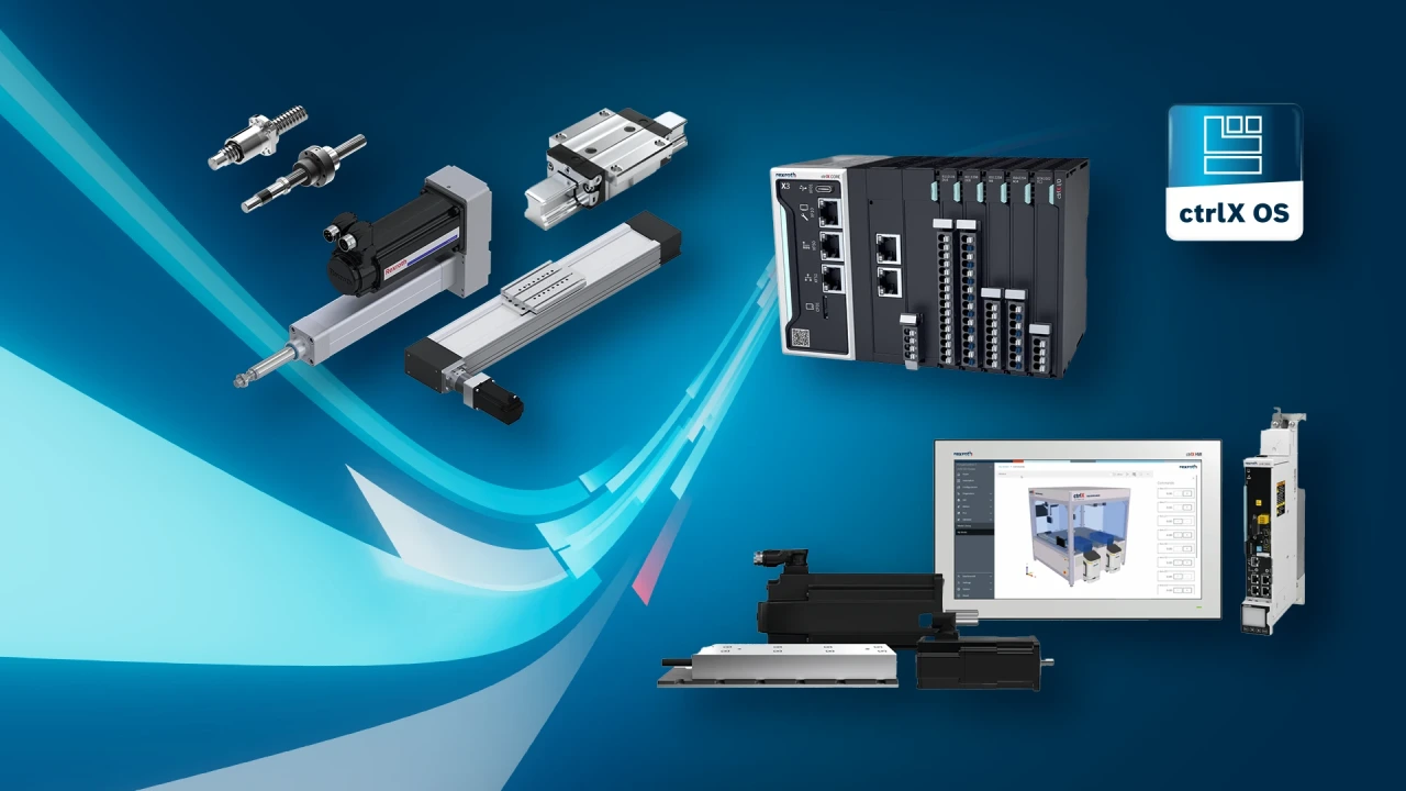 Hydrauliek en factory automation onderdelen.