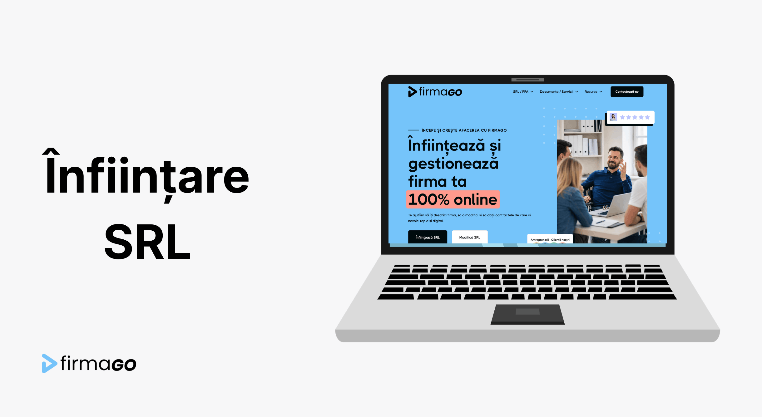 Înființarea unui SRL online
