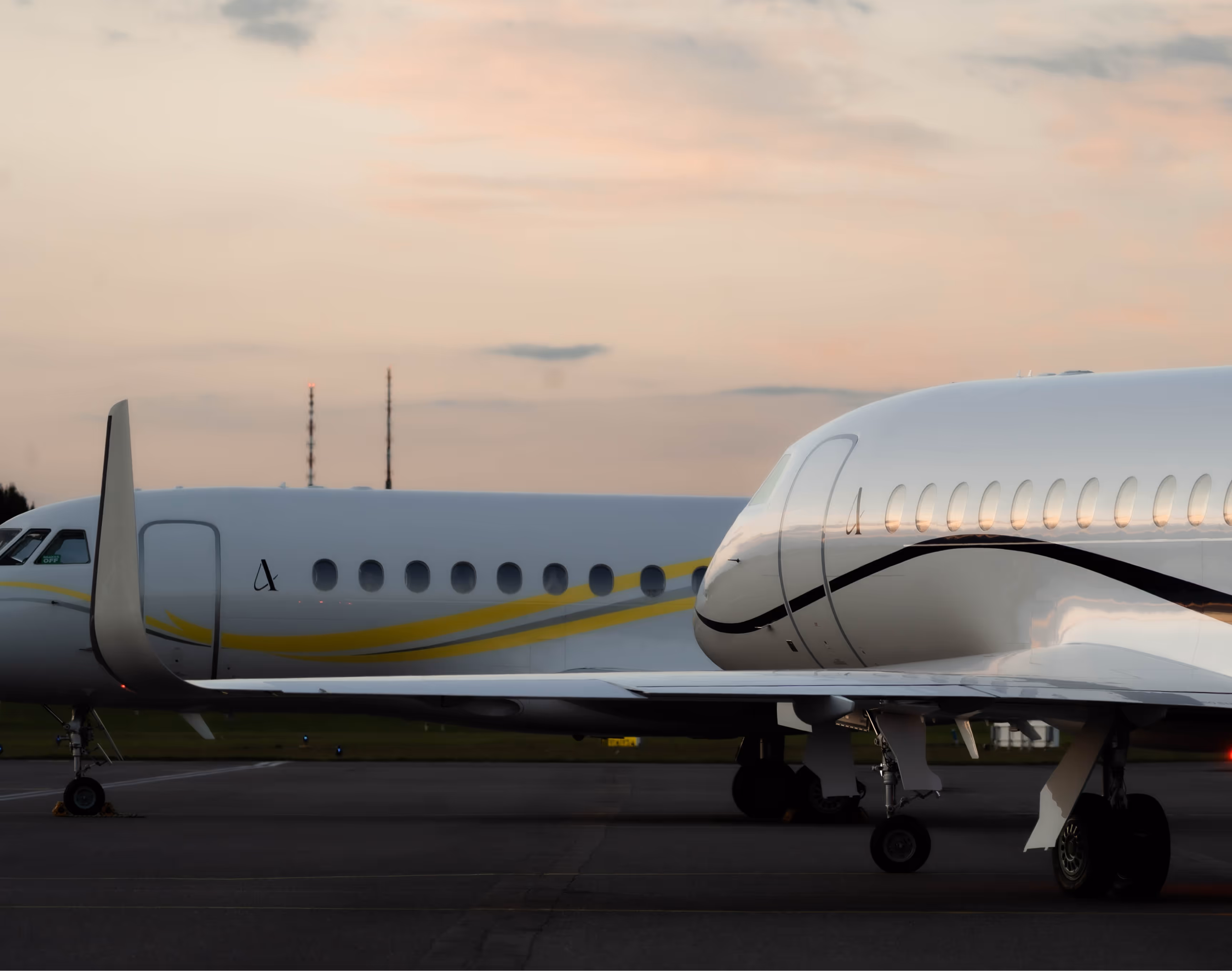 Hero Image picturing a plane in the sky