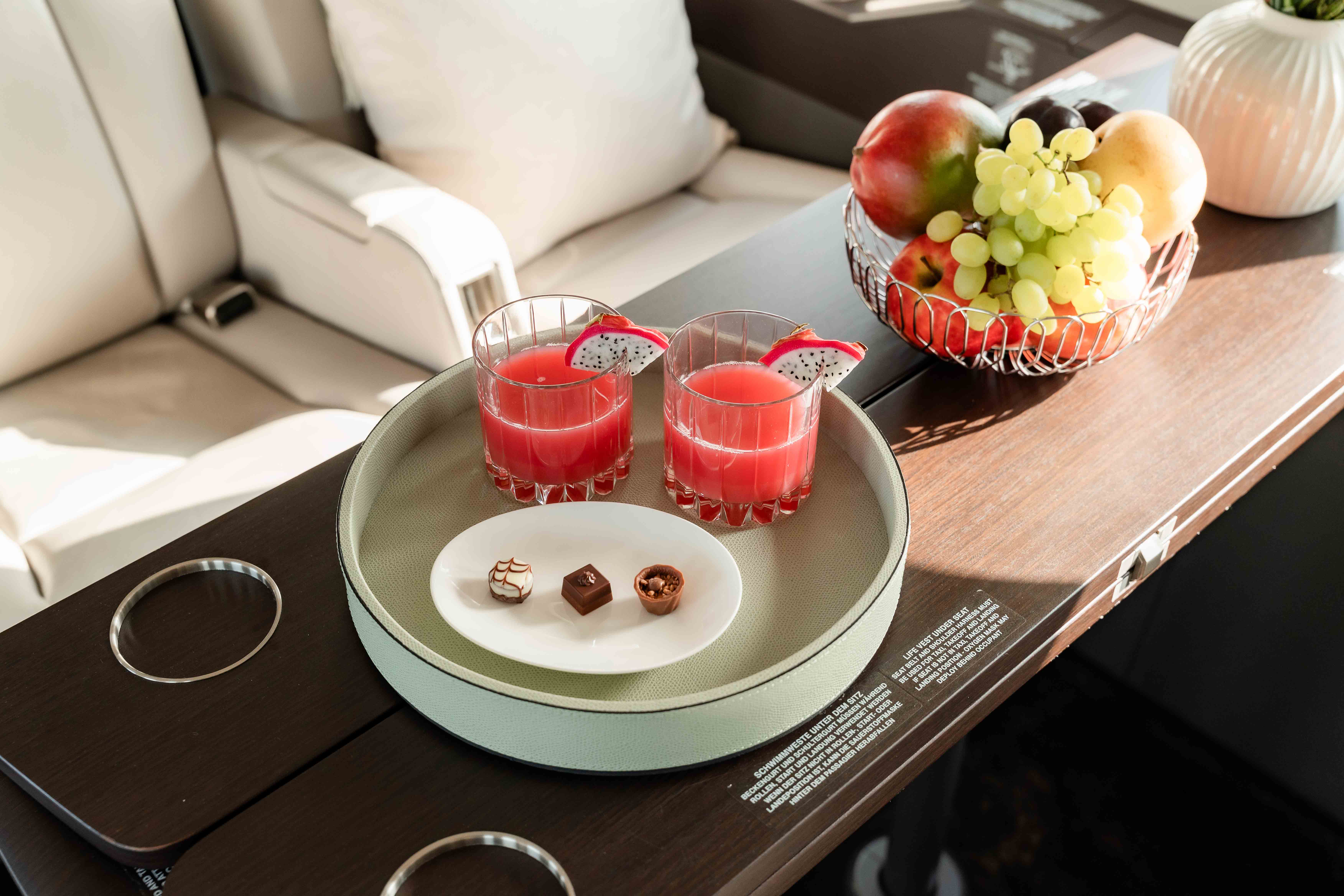 Luminair branded pillow