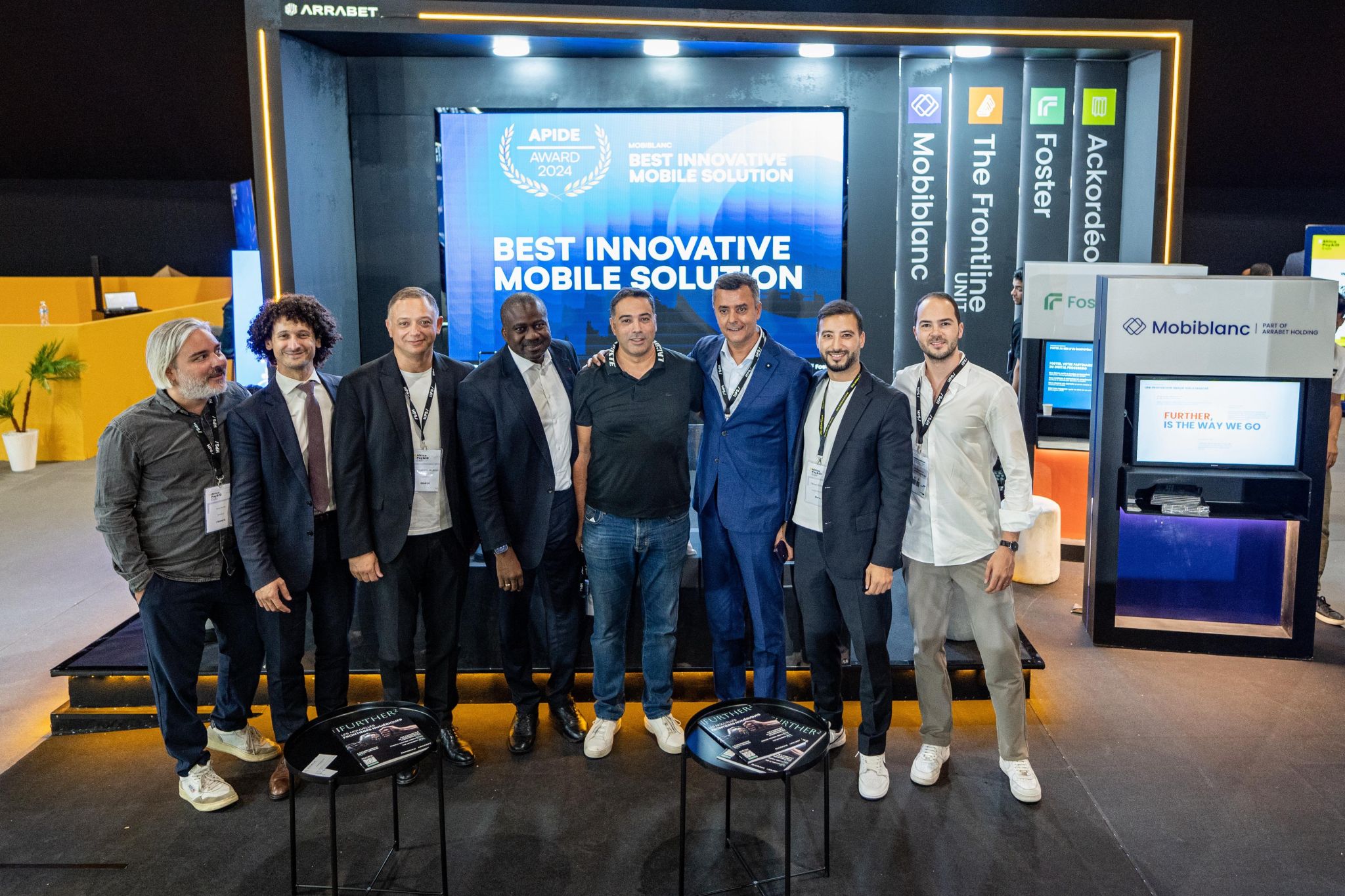 À l'Africa Pay & ID Expo, Mobiblanc décroche le prix de la meilleure solution dans la catégorie 'Best Innovative Mobile Solution 2024