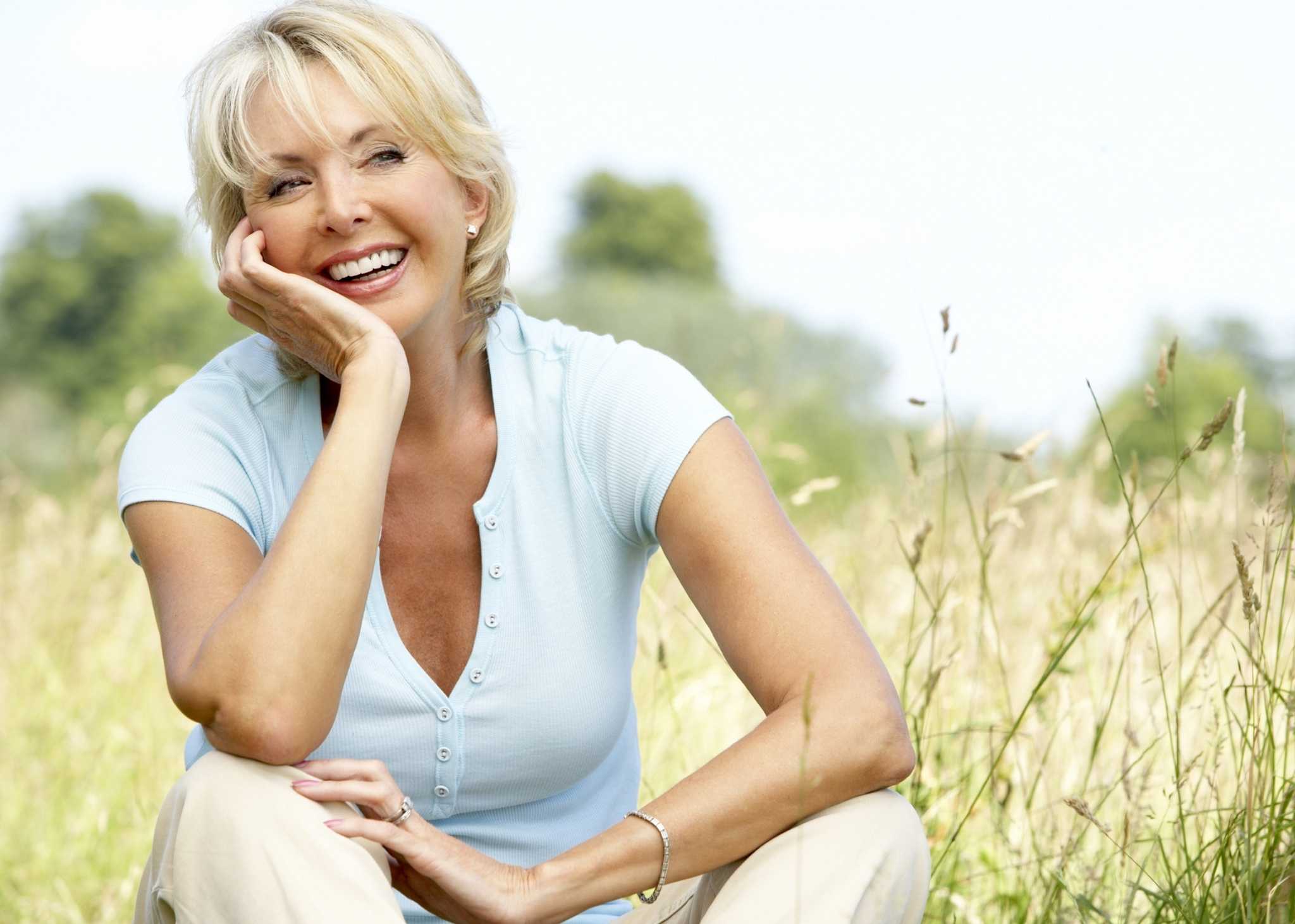 Woman After iAnti-Aging Facial Lee's Summit - Accurso Aesthetics