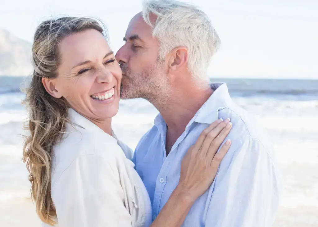 Senior Couple at the Beach - Bioidentical Hormone Replacement Therapy