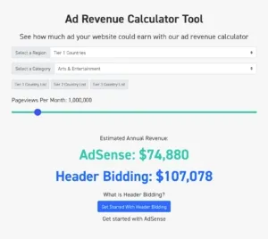 ad revenue calculator