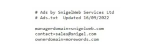ads.txt new variables