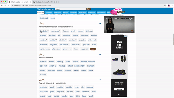 Sample of Ad Refresh
